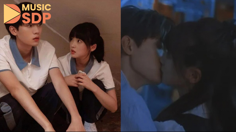 Tô Tại Tại và Trương Lục Nhượng trong thư viện, nơi tình cảm bắt đầu nảy nở.